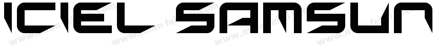 iCiel Samsung Sharp字体转换